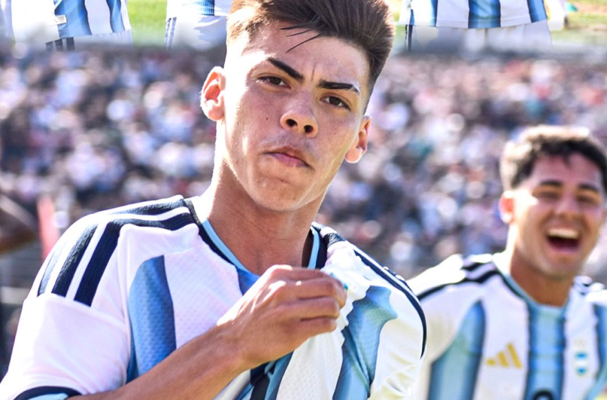Santiago Espíndola metió a Argentina en la final