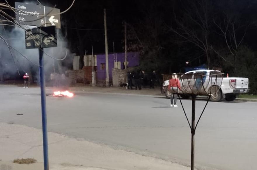 Intervención policial.