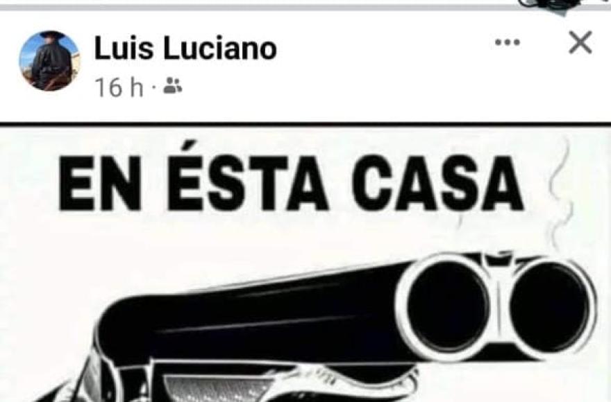 “Luis Luciano incita a la violencia”, denuncia la oposición