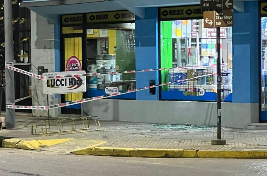 Accionar vandálico.