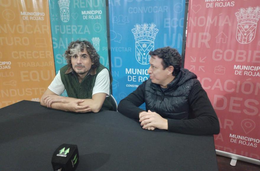 Ezequiel Restaine y Javier Palmieri.