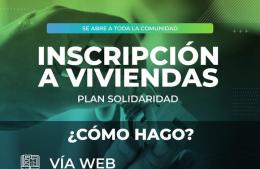 Inscripción para las viviendas del Plan Solidaridad