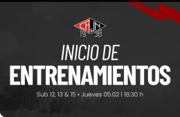 Vuelven los entrenamientos en Newbery