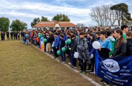 Ramiro Baguear participó de la apertura regional de los Juegos Escolares Bonaerenses