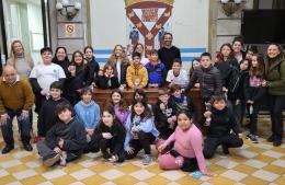 Visita de alumnos de la Escuela Primaria N° 30 al Municipio