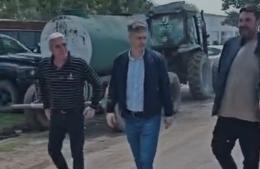 Salto: Baguear recorrió la obra de la planta de tratamiento de residuos