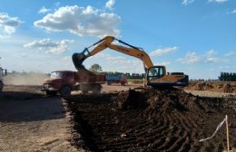 Avanzan las obras en el futuro Parque Industrial "Carlos Carmelino"