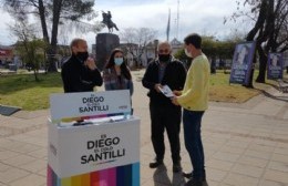El PRO sigue su campaña en plaza San Martín