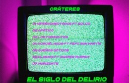 La banda platense Cráteres, integrada por tres rojenses, presenta su primer disco titulado “El Siglo del Delirio”, con la producción musical de Andrés Murray y el trabajo de mezcla y mastering de Pablo Formica.