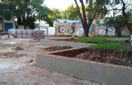 Avanza la remodelación de la Plazoleta de la Juventud