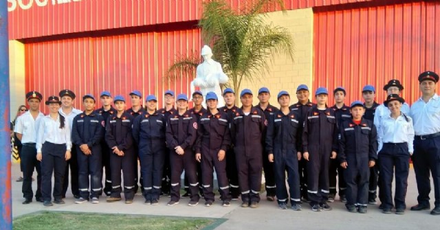 Se conmemoró el Día Nacional del cadete de Bomberos Voluntarios