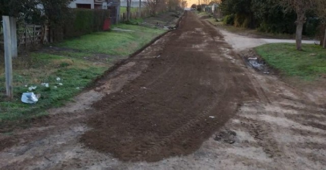 Tareas de mantenimiento en calles de La Loma