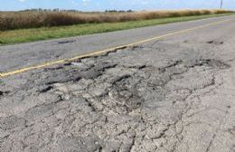 Advierten sobre la peligrosa combinación de lluvia y pozos en la Ruta 31