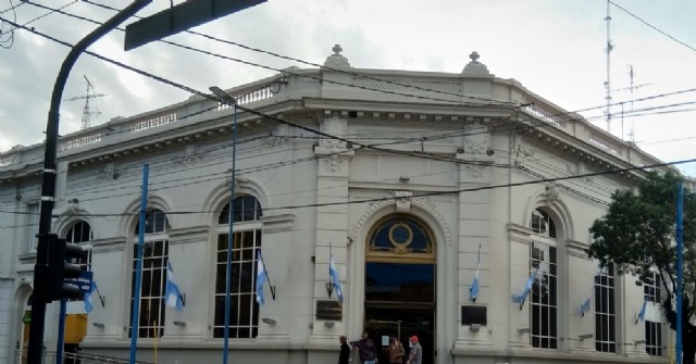 Medidas que rigen en la sucursal local del Banco Nación