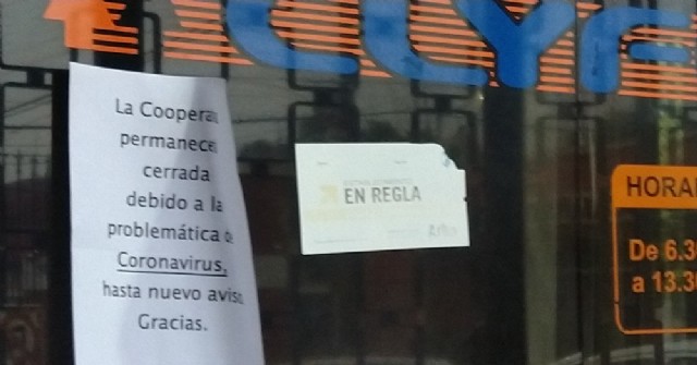 Las oficinas de CLYFER permanecerán cerradas y el Banco Nación atiende sólo a jubilados