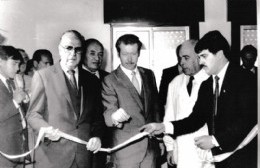 El gobernador Armendáriz y el intendente Gear inauguran nuevas obras en el Hospital de Rojas