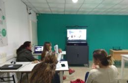 Actividad del programa Punto Digital en el CIC de Barrio Progreso