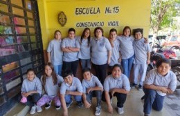 De Berisso a Rojas: alumnos de sexto grado de la Escuela 15 recibieron sus chombas de Egresados