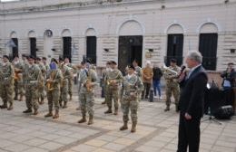 Acto oficial en Rojas por el 169 aniversario de la muerte del General José de San Martín