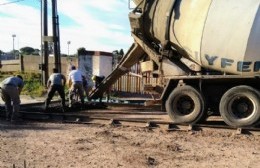 Avanza la pavimentación de calle Liniers