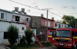 Principio de incendio en vivienda de Barrio Nehuenche I