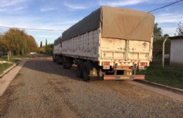En barrio Santa Teresa también reclaman por circulación de camiones