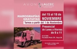 LALCEC ya ofrece los turnos para las mamografías gratuitas