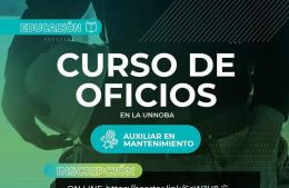 Curso presencial de auxiliar en mantenimiento