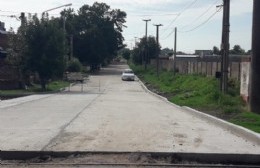 Tras obras de pavimentación, habilitan calles Liniers e Irlanda