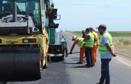 Comenzó la etapa de asfaltado en la Ruta 30