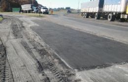 Ruta 188: Finalizaron los trabajos en el tramo que va desde la rotonda hacia las vías