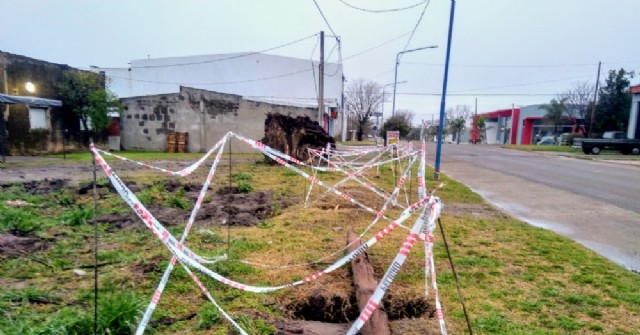 Repararán desagües pluviales en Boulevar Larrea por rotura de sus losetas