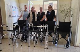 El Geri&aacute;trico Municipal de Rojas recibi&oacute; donaciones