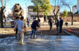 El Municipio interviene la Plaza Rivadavia