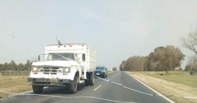 Tala de árboles en montes adyacentes a la Ruta 188: Procedimiento de Policía Vial de Pergamino