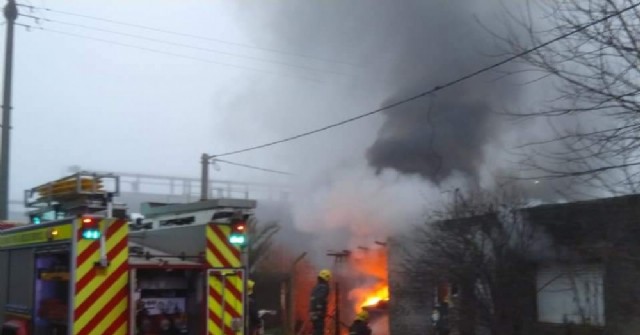 Solidaridad con víctima de un incendio, quien agradece oportunidad de trabajo