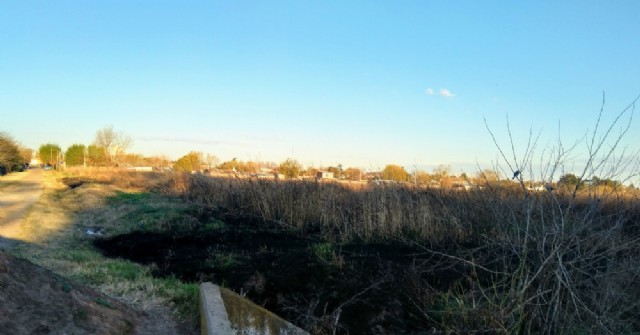 Bomberos Voluntarios acudieron a un nuevo incendio de pastizales