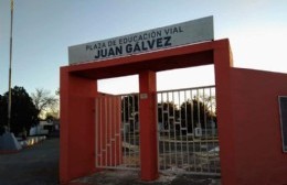 Vandalismo en la Plaza Juan Gálvez