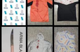 Herido de arma blanca: allanamiento resulta positivo