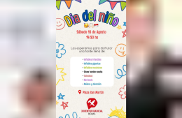 La Juventud Radical celebrará el Día de la Niñez