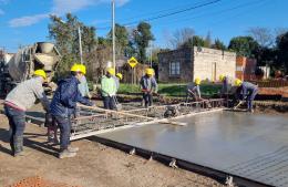 Avanza la pavimentación de la Avenida Diego Trillo