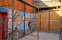 Avanzan las obras en la Escuela Secundaria N° 3 “Marie Curie”
