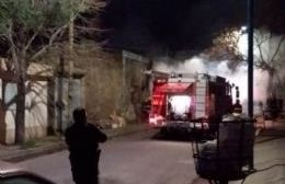 Se incendió una vivienda en calle Colón 780