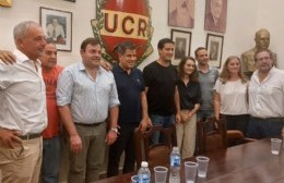 Con la visita de Manes, la UCR despertó el fervor militante