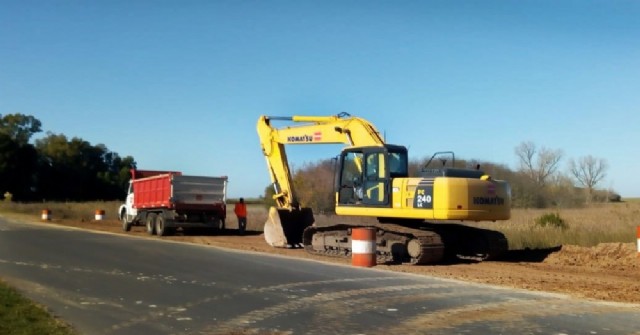 Comenzó la reconstrucción de alcantarillas en las rutas provinciales 31 y 32