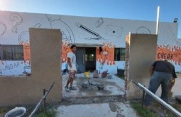 Obras en el Centro Cultural del Barrio Santa Rita