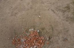 Queja de los vecinos por la mala recolección de residuos y los pozos