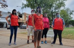 La alegría de volver a trabajar para los chicos del Taller Protegido