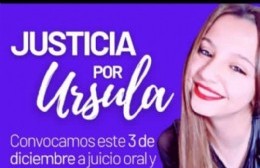 Justicia por Úrsula: convocan a manifestarse en el comienzo del juicio oral