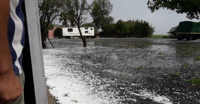 Una fuerte tormenta causó importantes destrozos en la zona rural de La Vigía